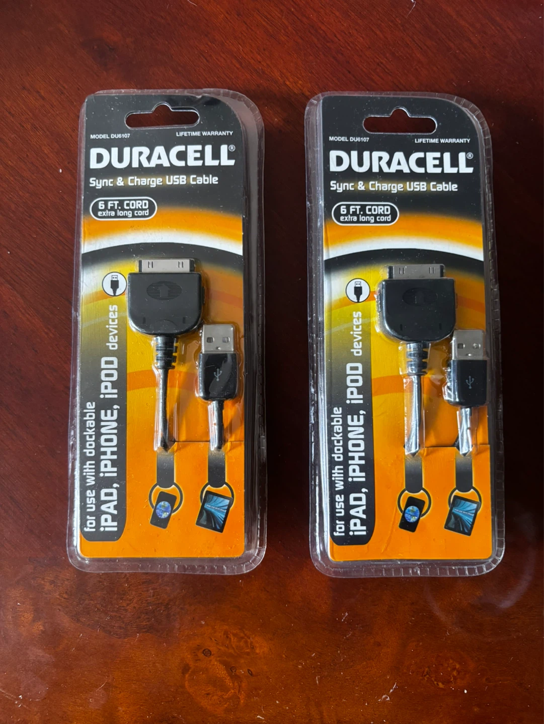 DURACELL 30-PIN CABLES (x2)