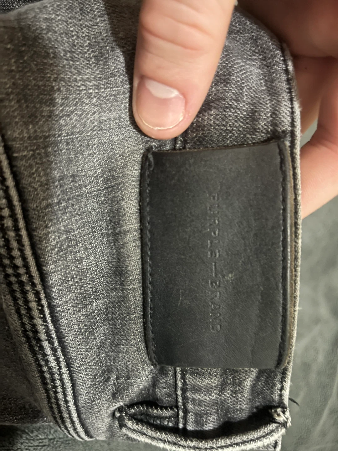 Purple Brand Distressed Grey Jeans - photo 3