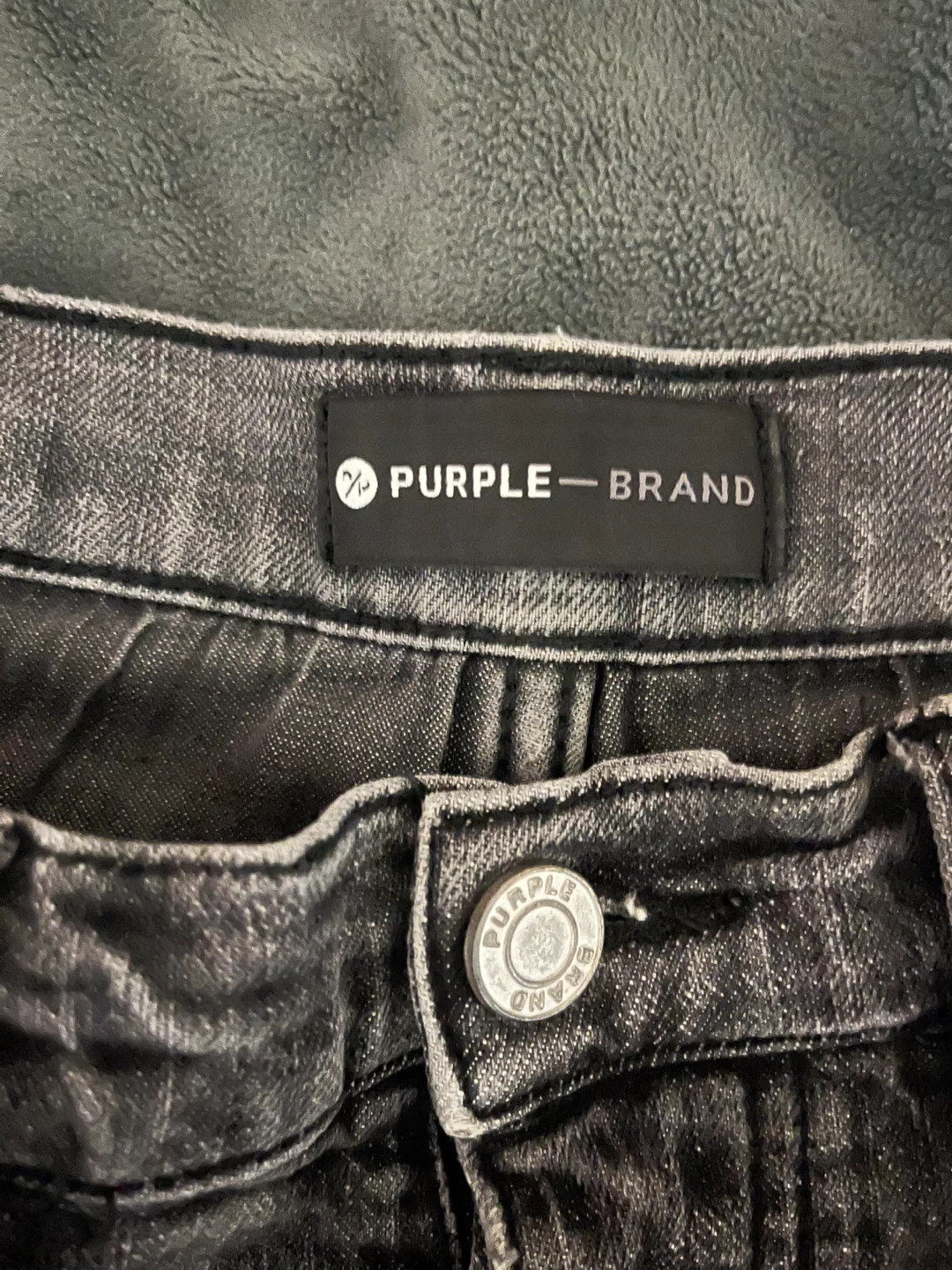 Purple Brand Distressed Grey Jeans - photo 4
