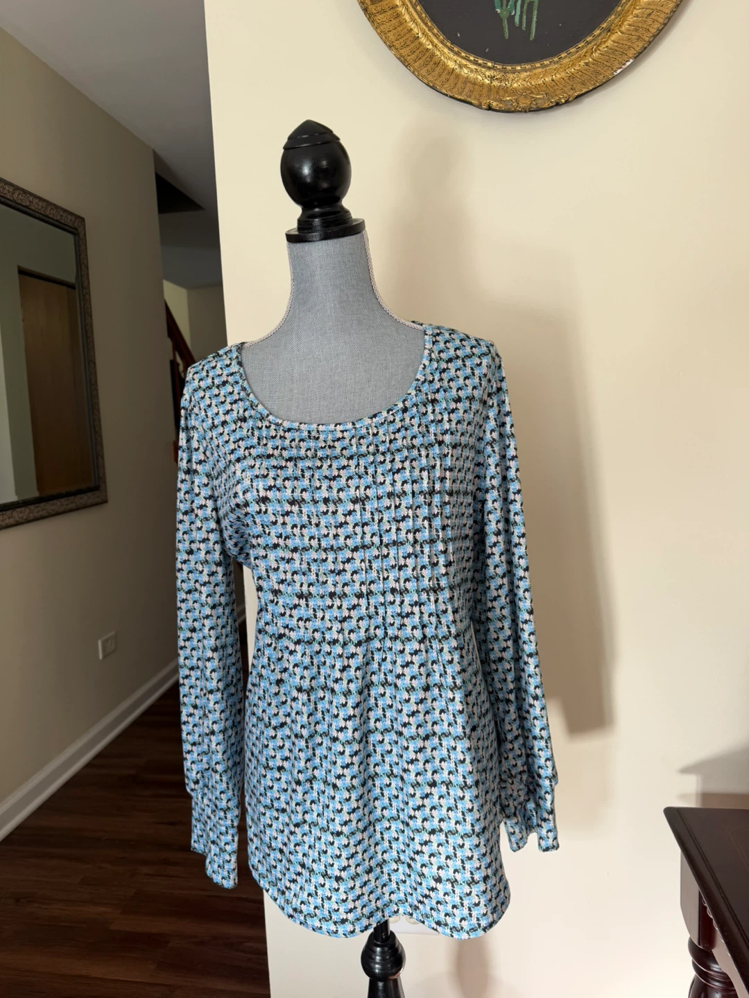 Zaayo Floral Print Long Sleeve Top - XL