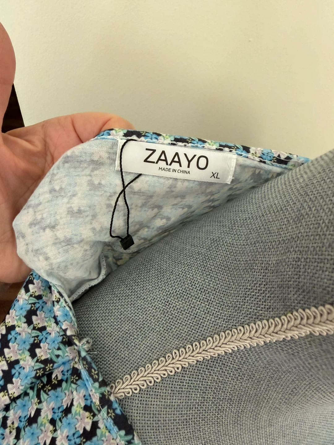 Zaayo Floral Print Long Sleeve Top - XL - photo 5