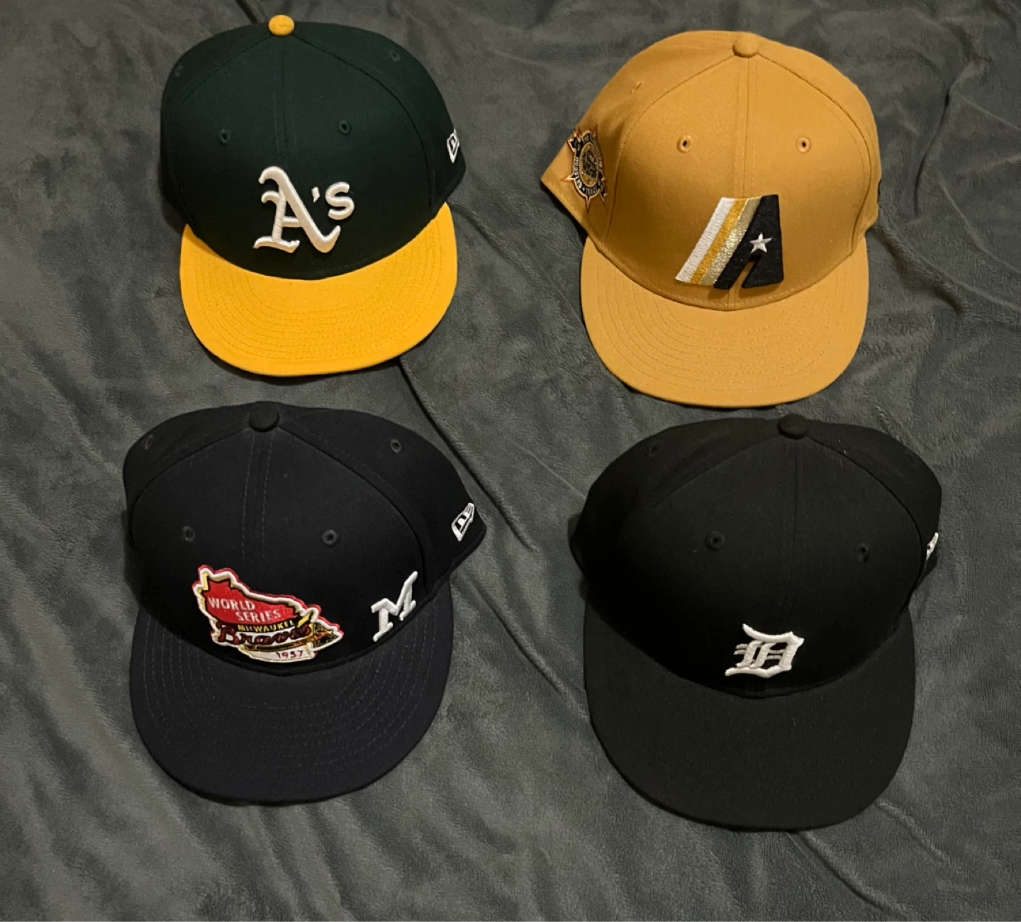 New Era Baseball Caps - 4 Pack