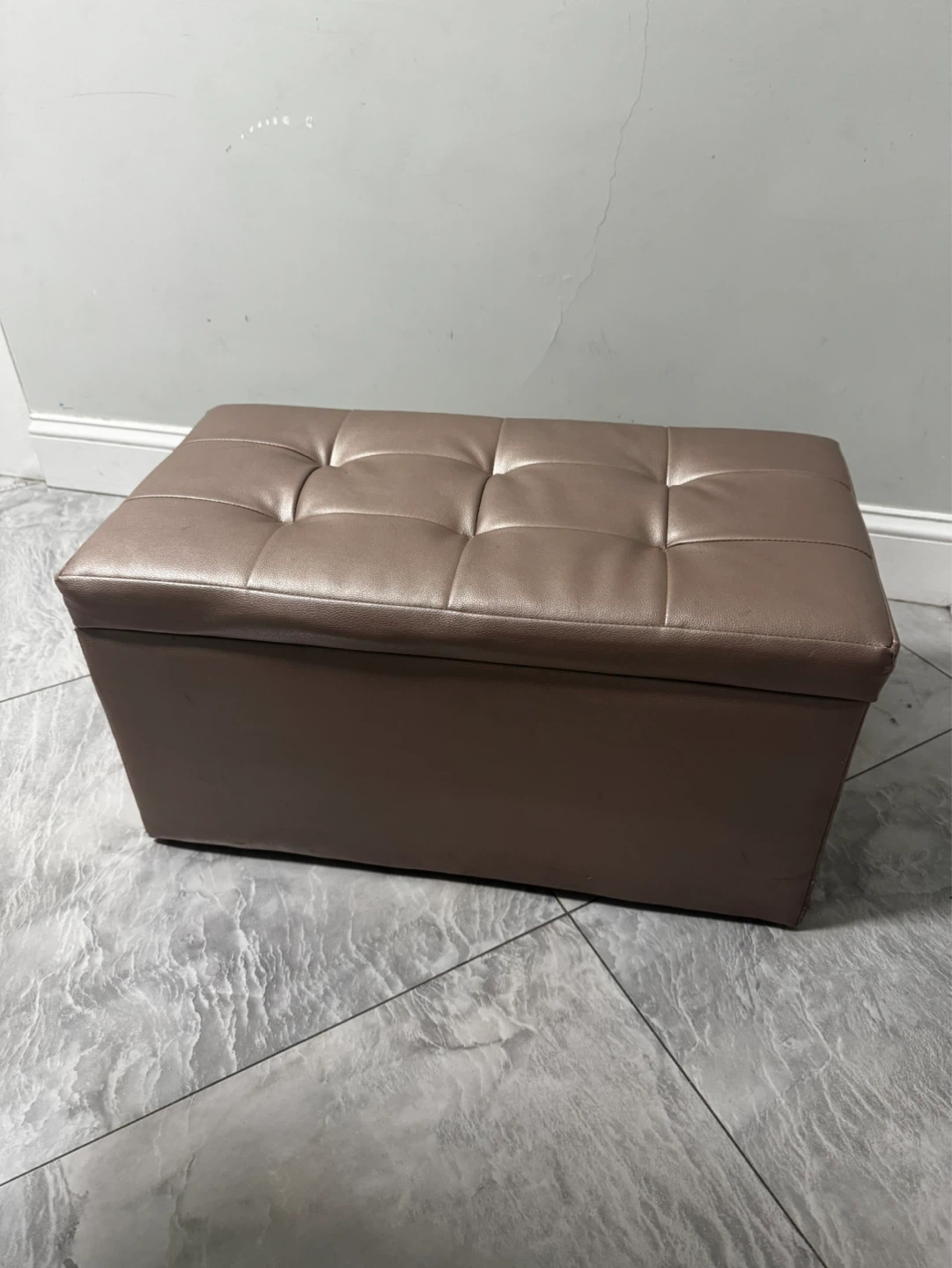 Tufted Storage Ottoman Bench