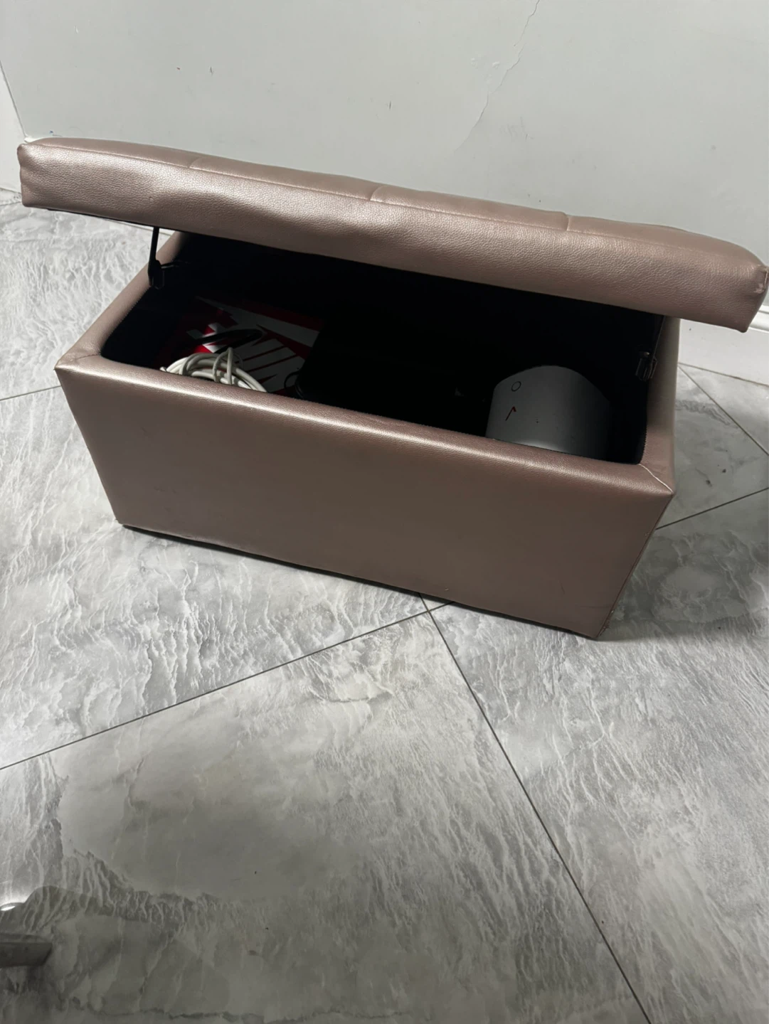 Tufted Storage Ottoman Bench - photo 2