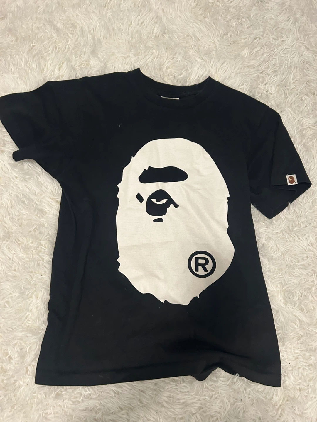 A Bathing Ape (BAPE) Black Ape Head T-Shirt - Size S