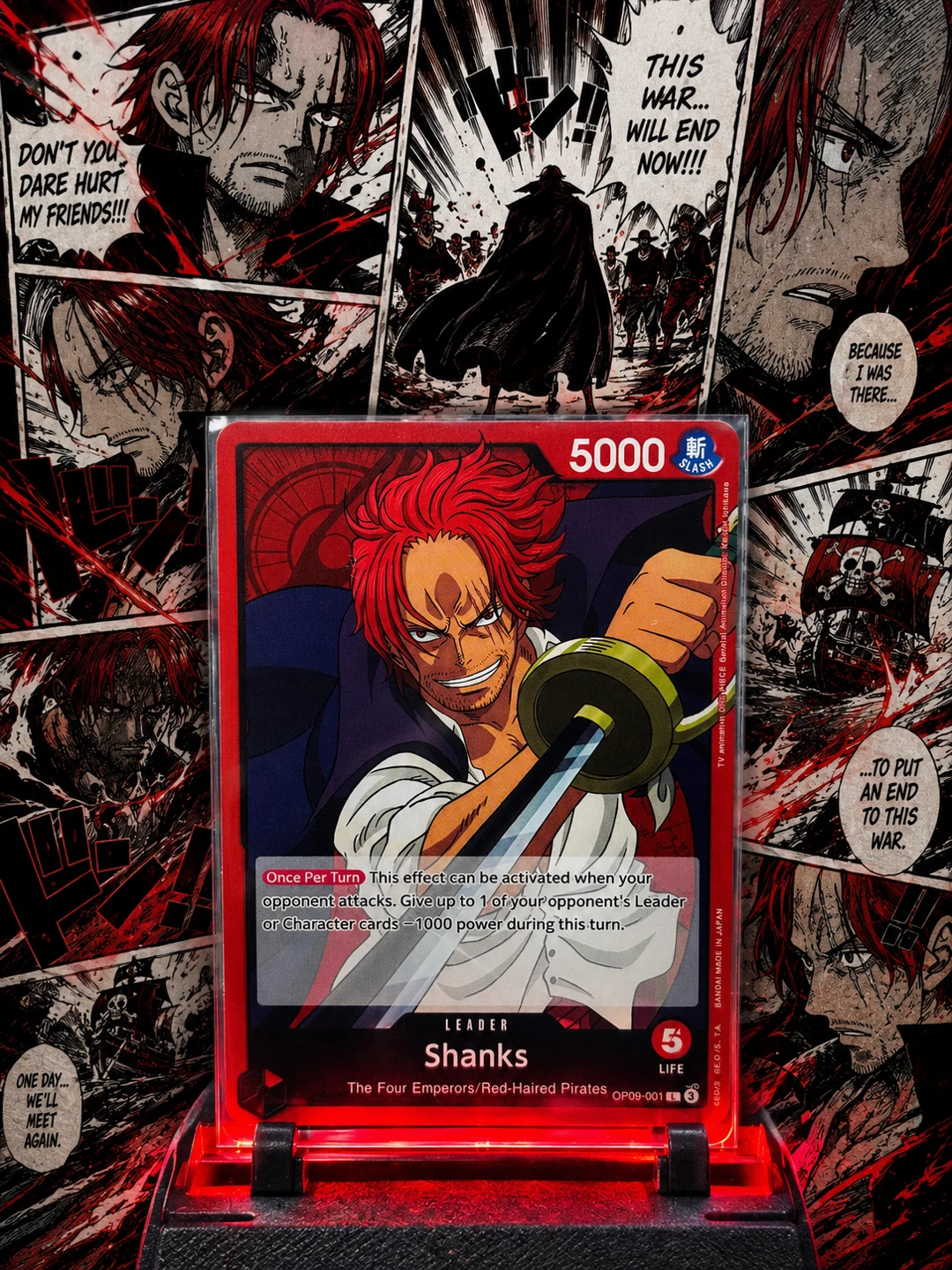 One Piece Card Game - Shanks deck bundle
