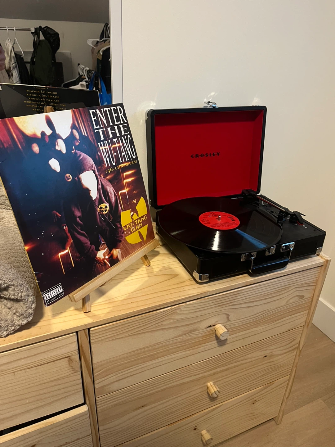 Crosley Portable Record Player and Stand