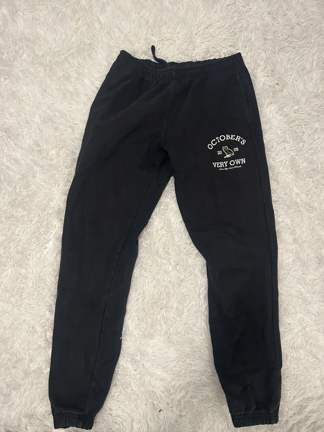 October's Very Own Black Joggers - Medium