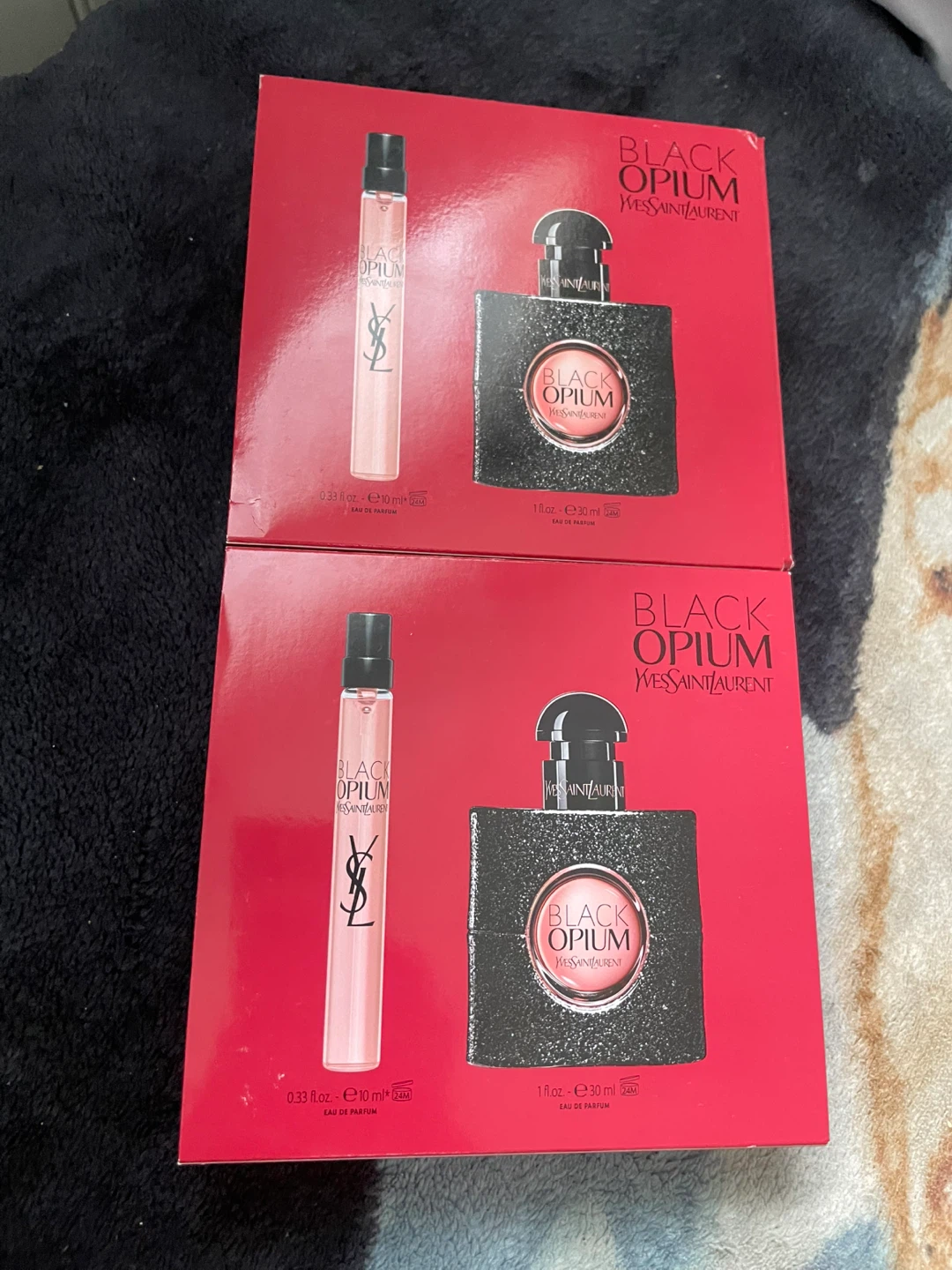 Yves Saint Laurent Black Opium Eau de Parfum Travel Gift Set Duo