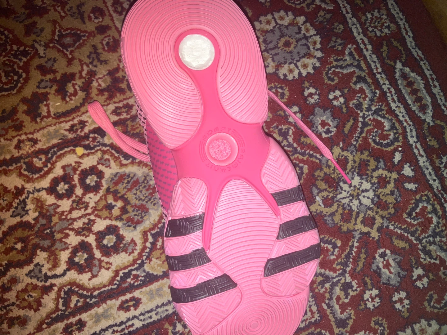 Adidas Trae Young 1 Pink Basketball Shoes - photo 4