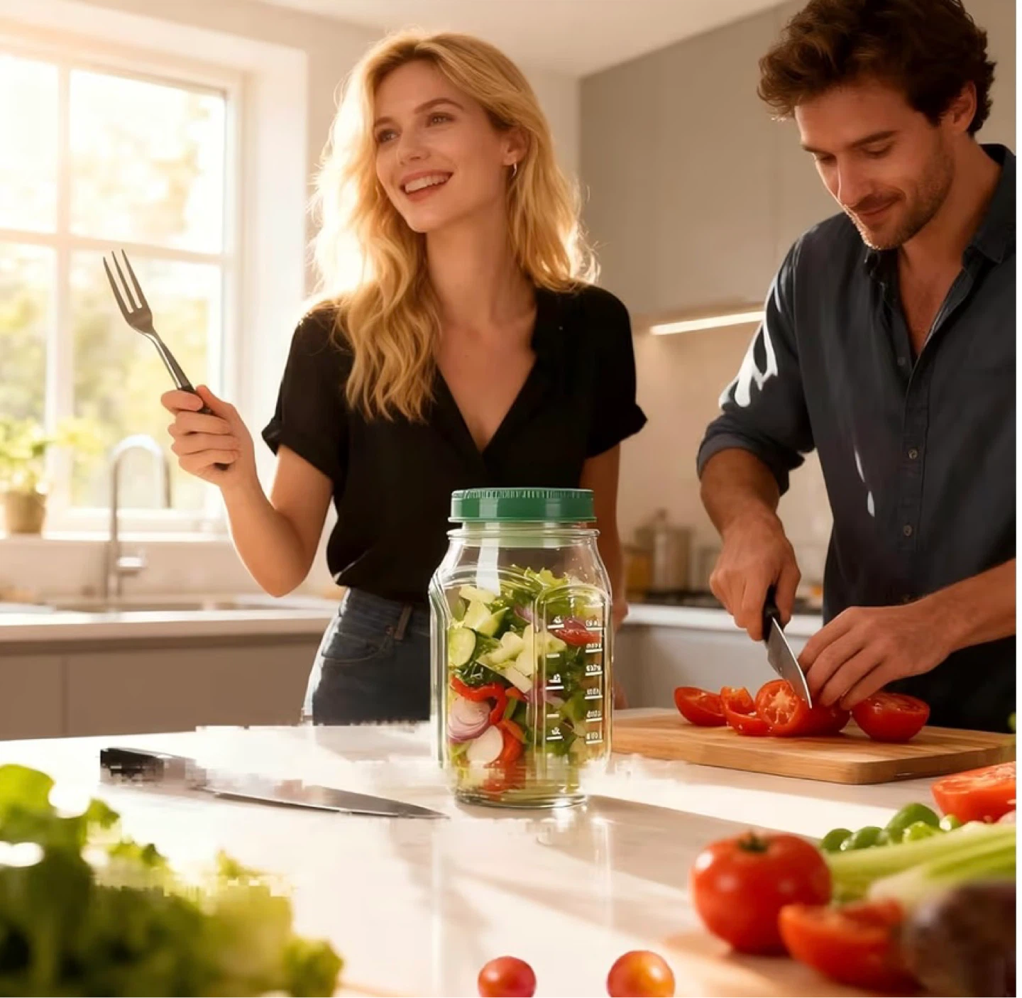 🔥🔥SALAD POD MASON JAR🔥🔥 - photo 5