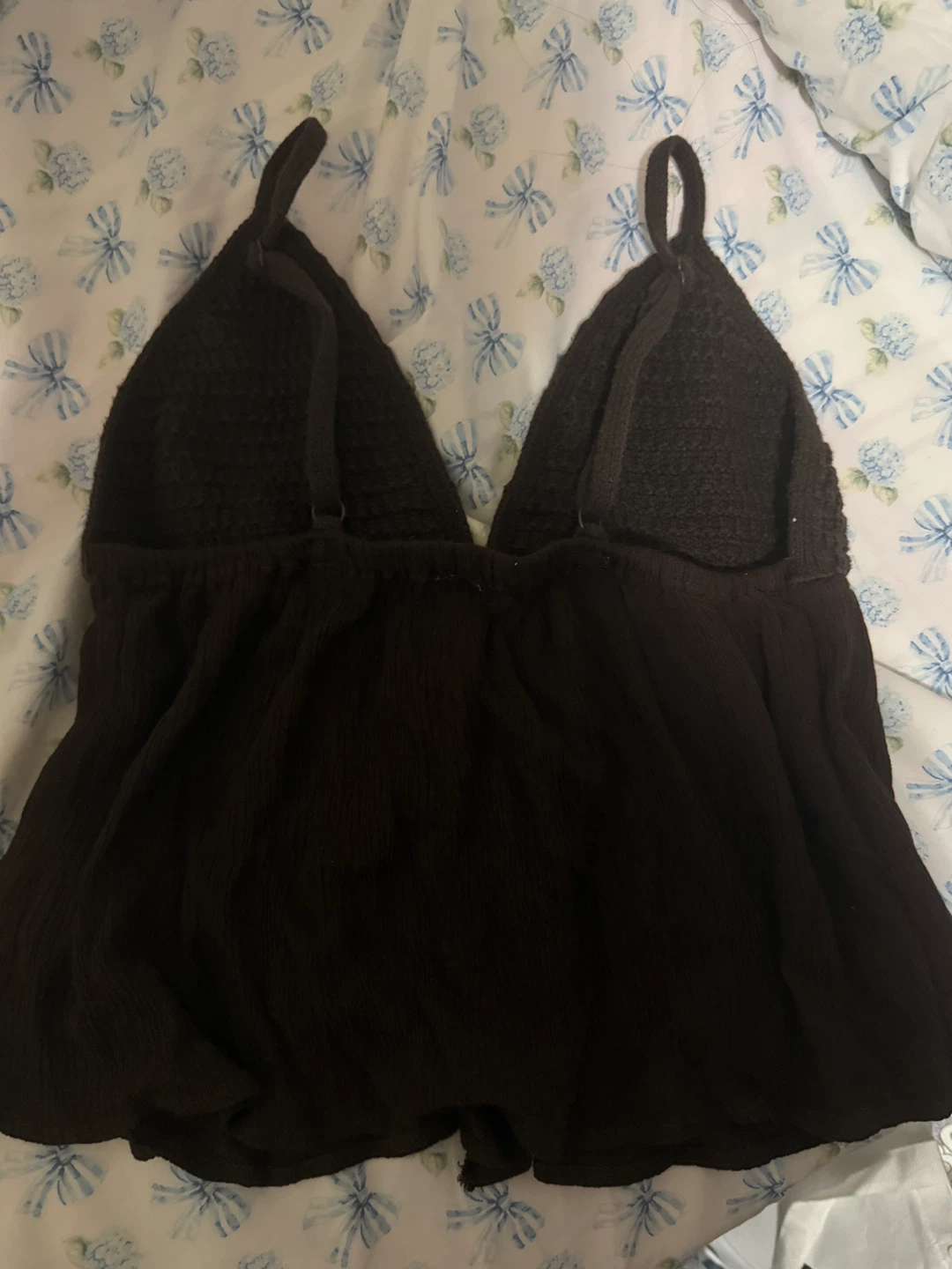 Garage Brown Mix Media Tank Top (Size S) - photo 2