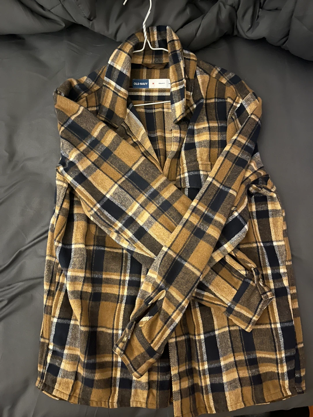 Old Navy Plaid Flannel Shirt - Medium - photo 2