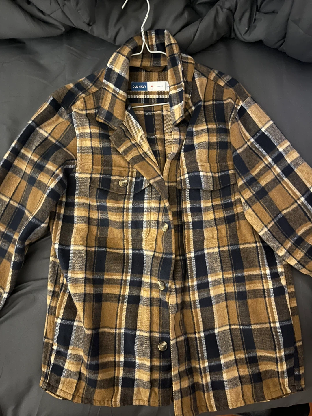 Old Navy Plaid Flannel Shirt - Medium