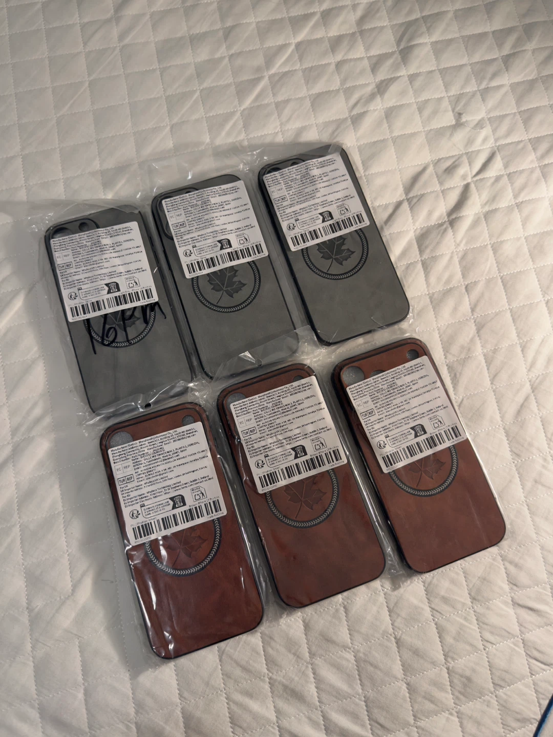 iPhone 16 Pro Max / 17 Pro Max Leather-Style Cases