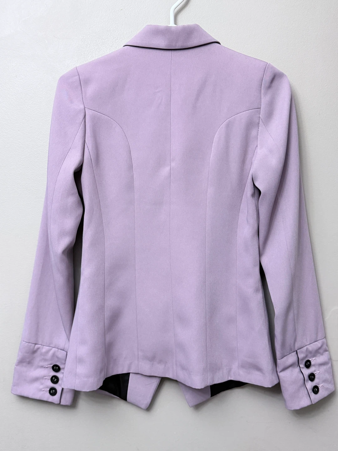 Korean Lavender Purple Tailored Blazer - Women's Small - photo 5