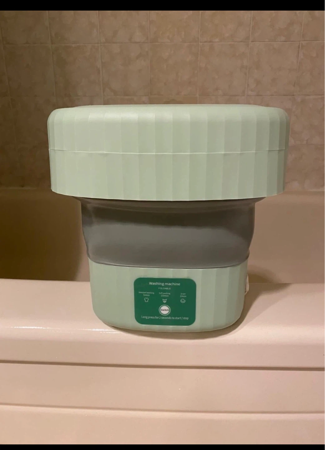 Mini manual washing machine as good as new hardly used - photo 3