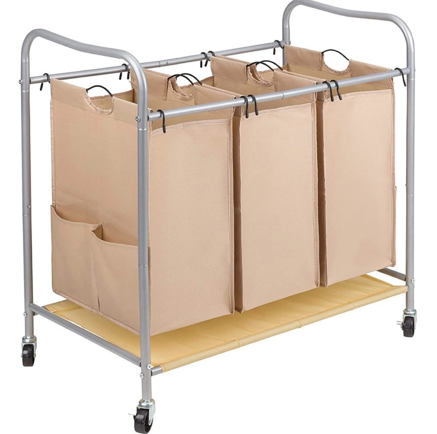 🔥 JINAMART Laundry Sorter Basket With Rolling Cart🔥 - photo 2
