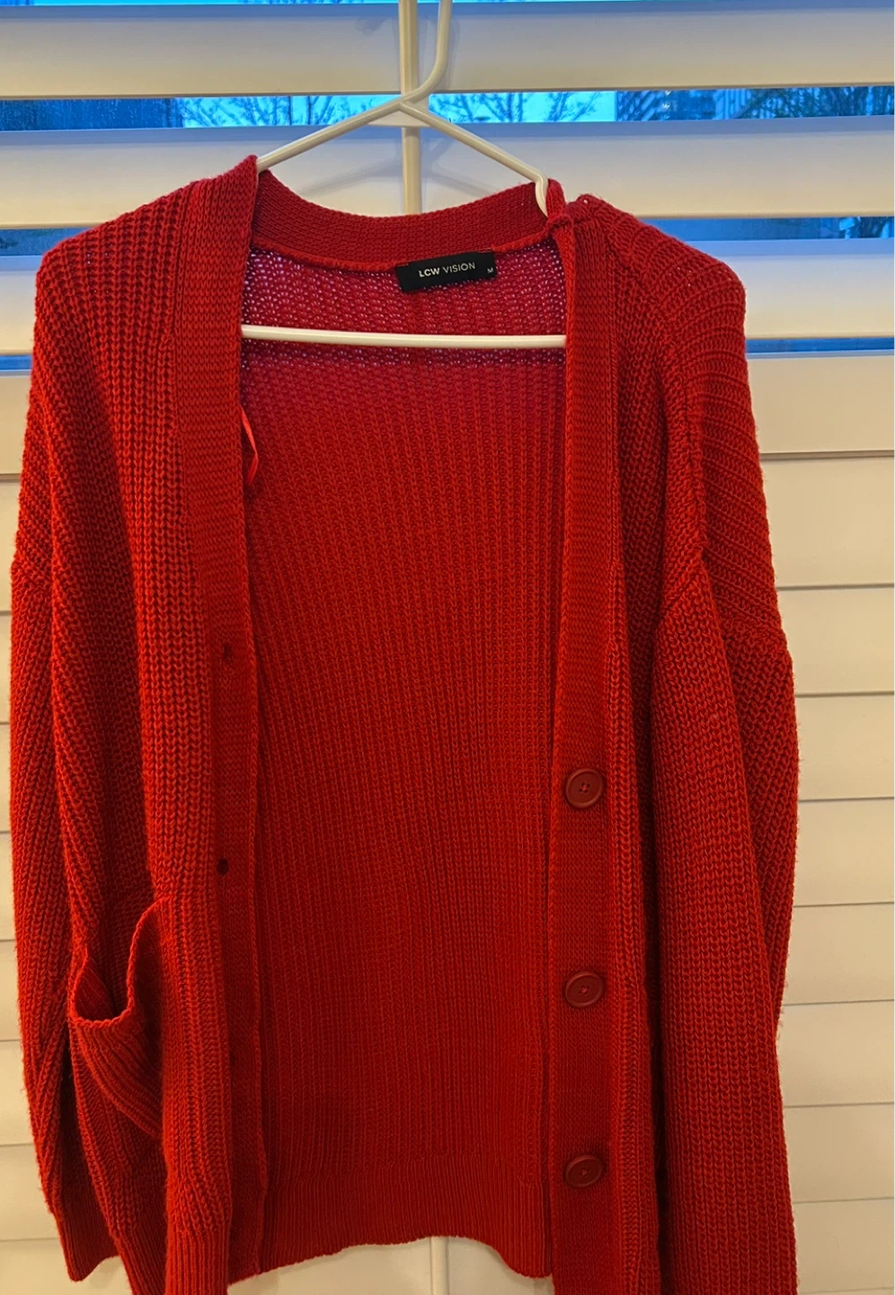 Red Cardigan