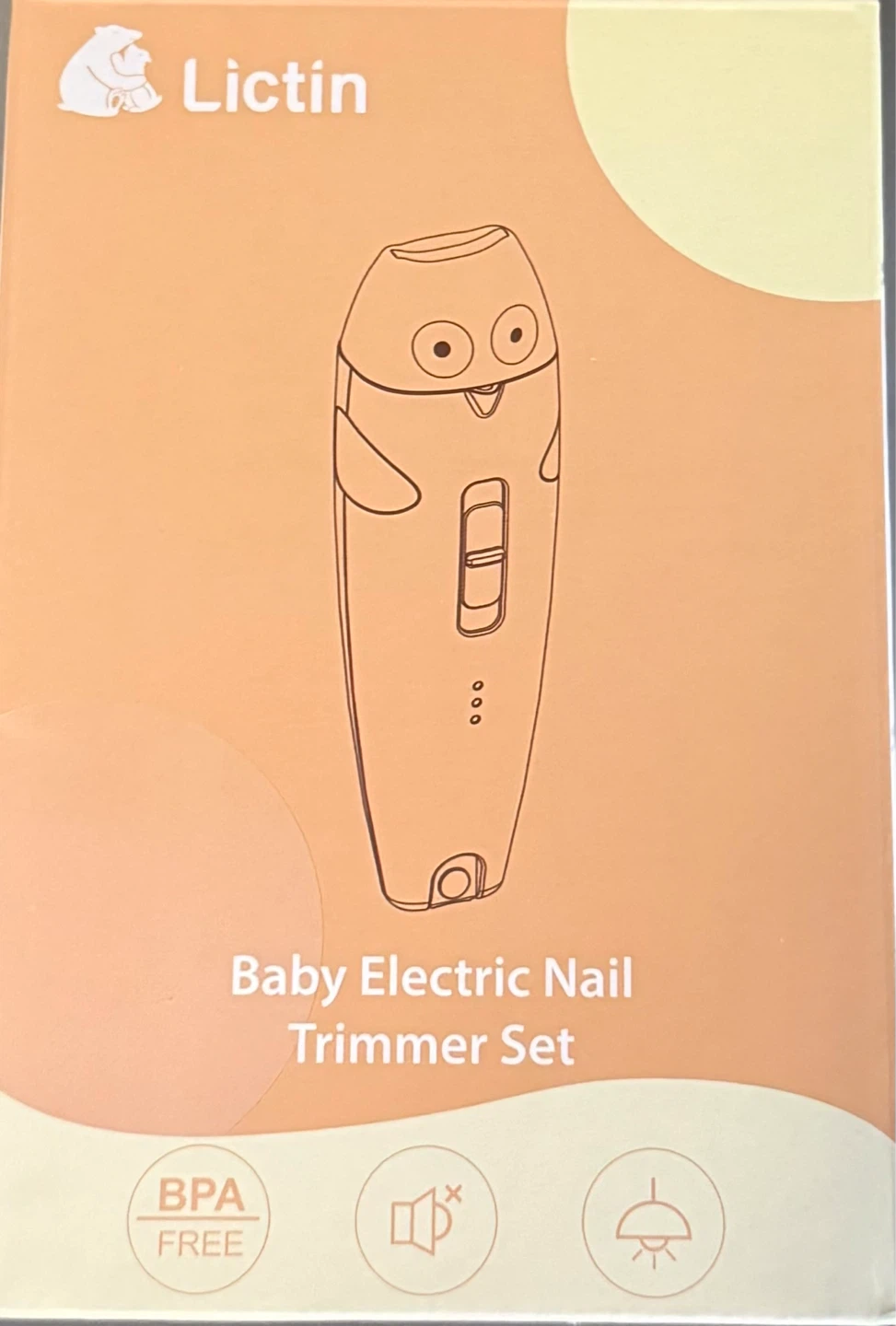 Lictin Baby Electric Nail Trimmer Set - photo 2