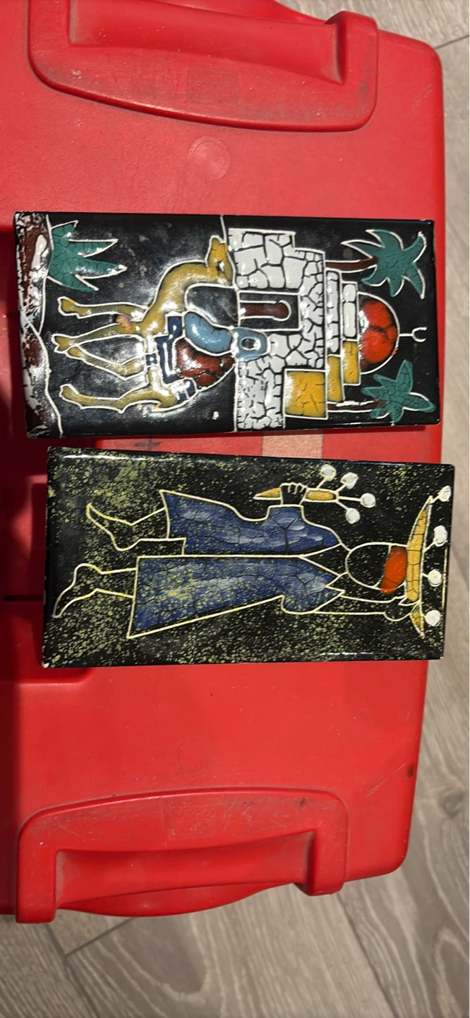 Decorative Ceramic Tiles - Middle Eastern Scene