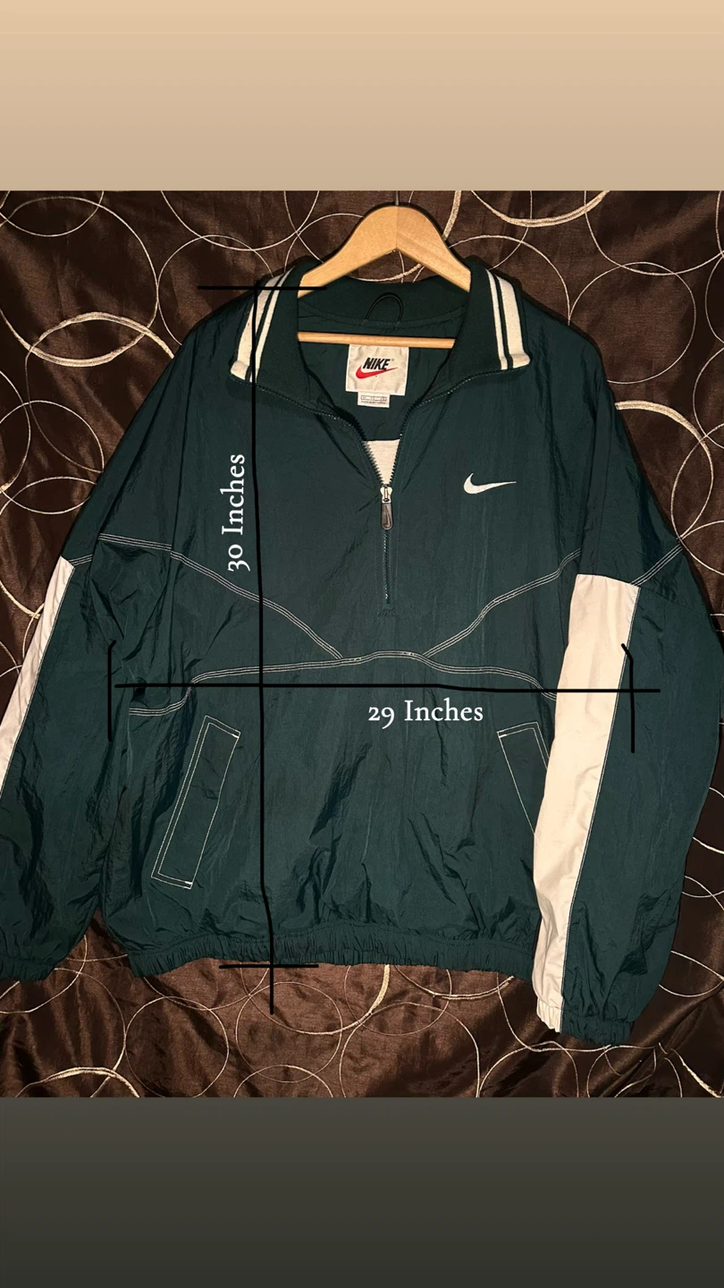 90’s Nike Windbreaker Jacket Green White