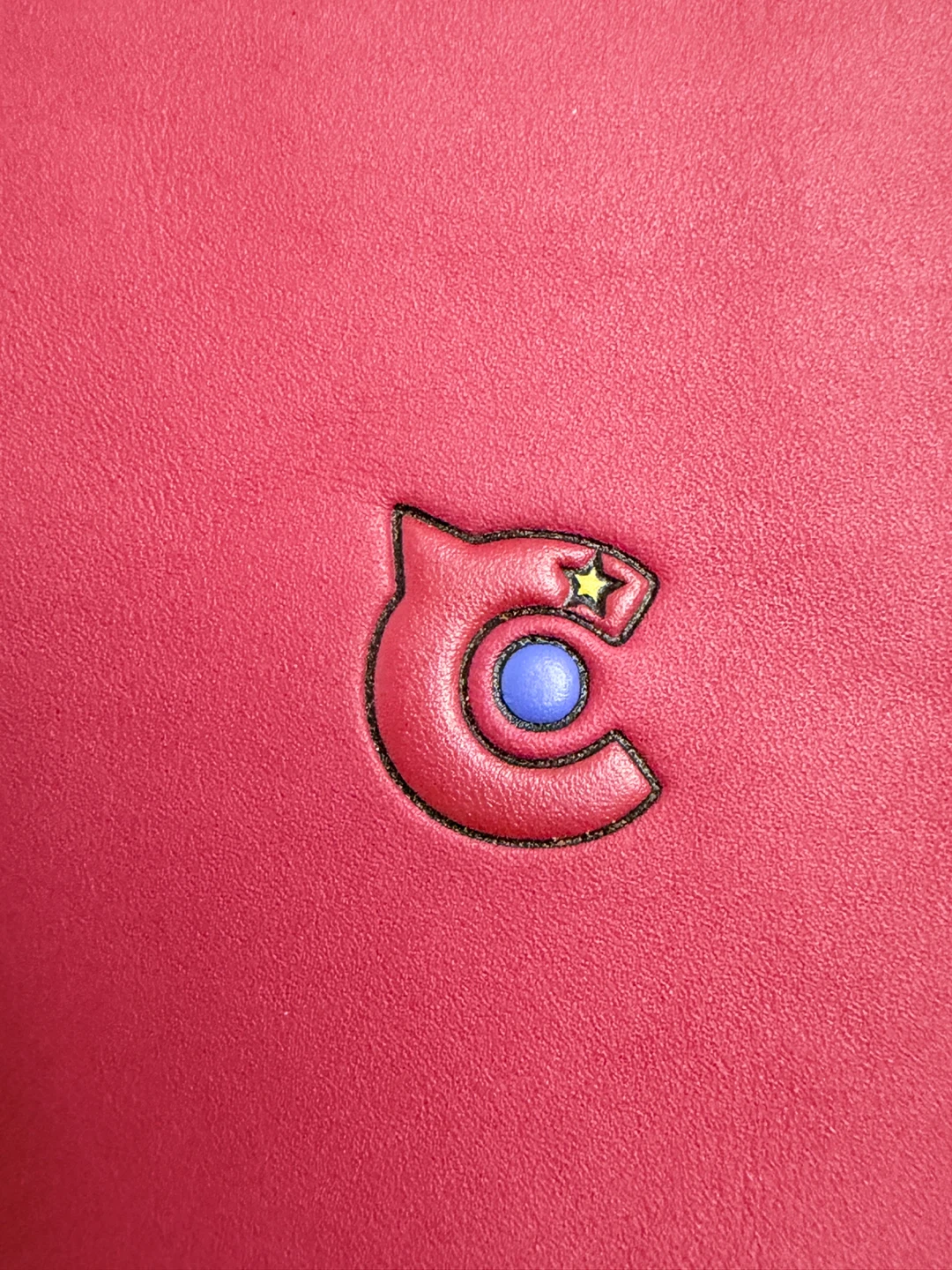 Coach Cherry Red Leather Cosmetic/Wallet Pouch - photo 4
