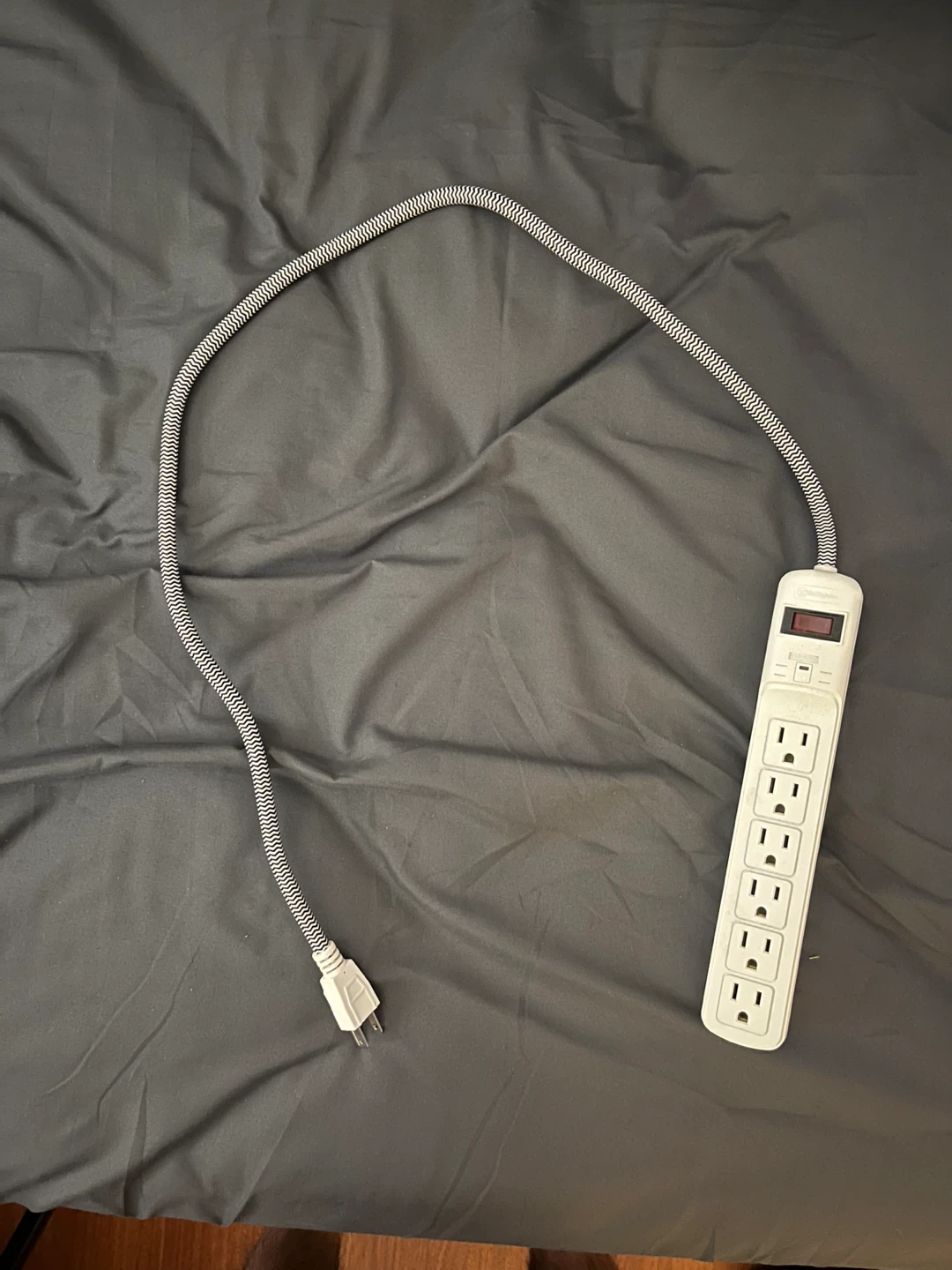 APC 6-Outlet Surge Protector Power Strip with 6 ft Cord