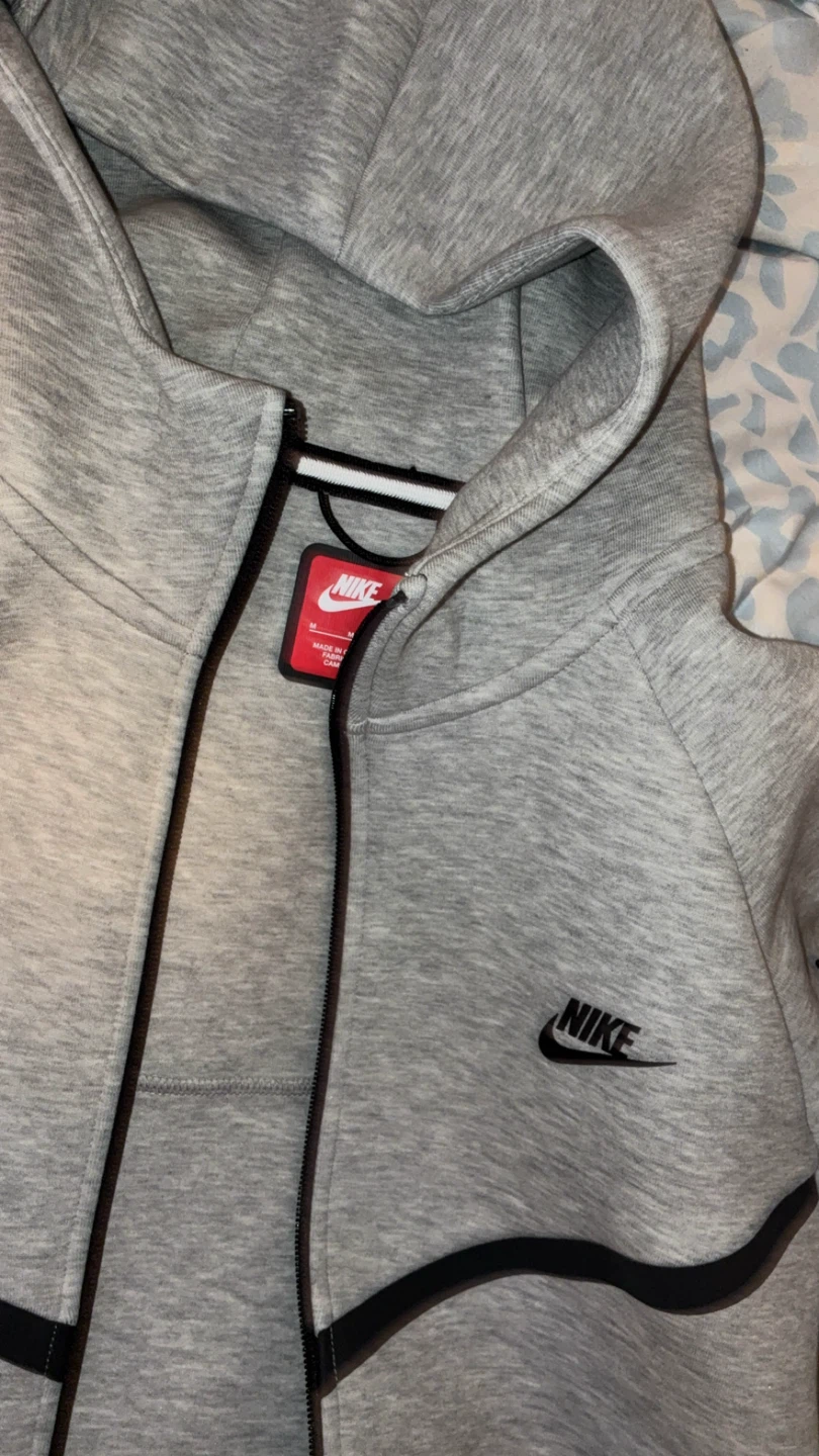 Nike Tech Fleece Full-Zip Hoodie Grey Size M - photo 3
