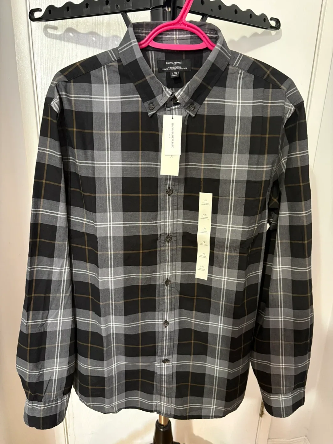 Banana Republic Slim-Fit Softwash Cotton Shirt