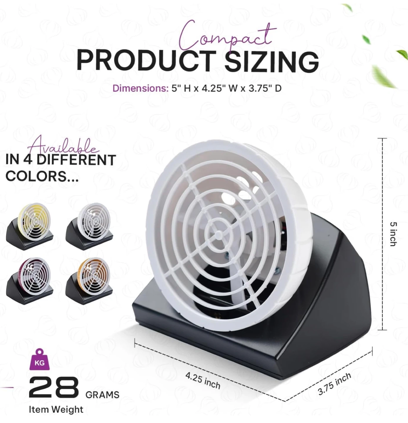 Fanion Compact Kitchen Prep Fan - photo 2