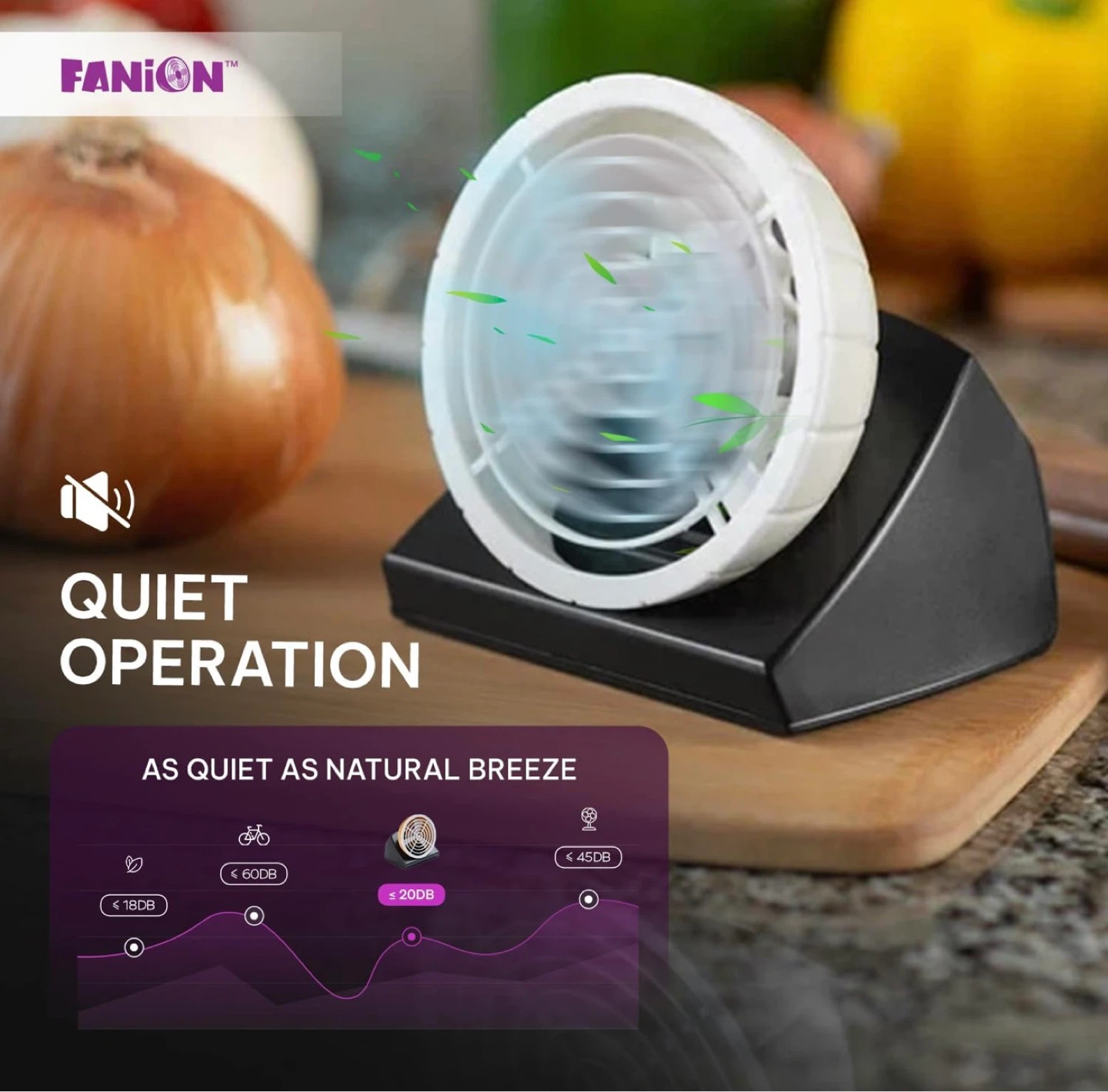 Fanion Compact Kitchen Prep Fan - photo 5