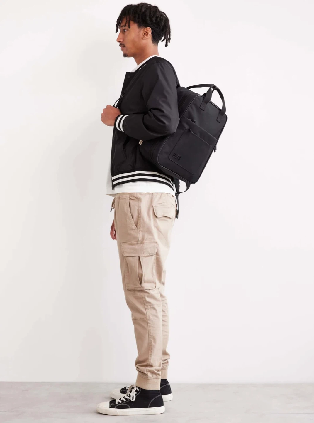 Beis - the Expandable Backpack - black, beige or light green - photo 5