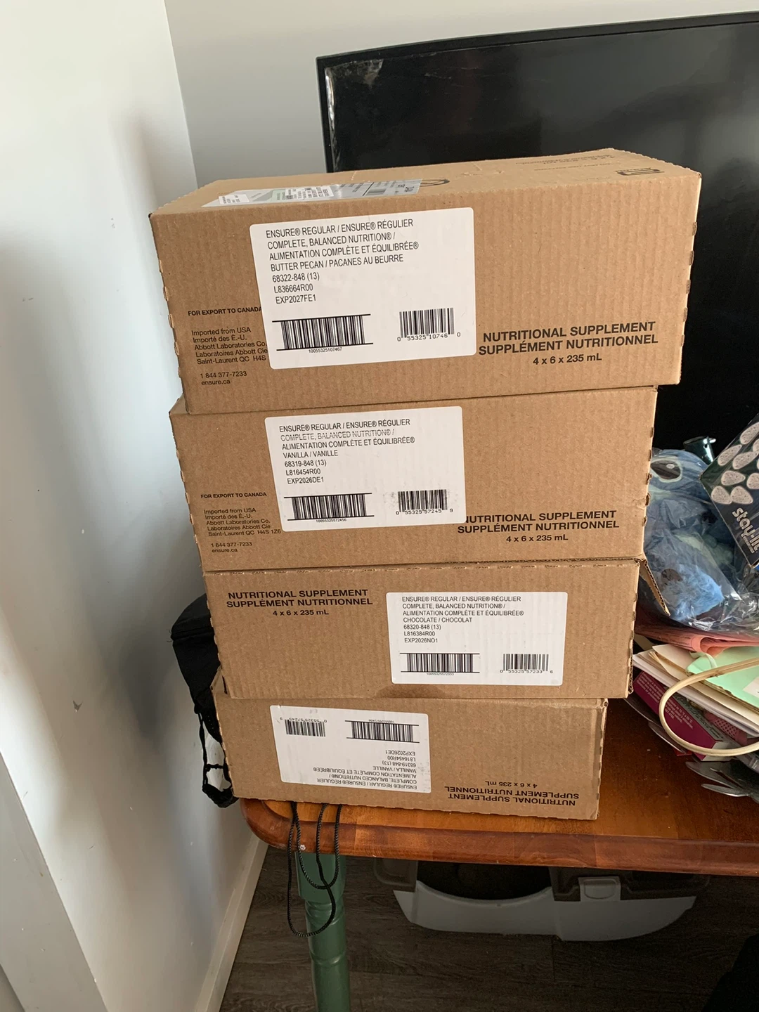 Ensure Nutrition Supplements cases
