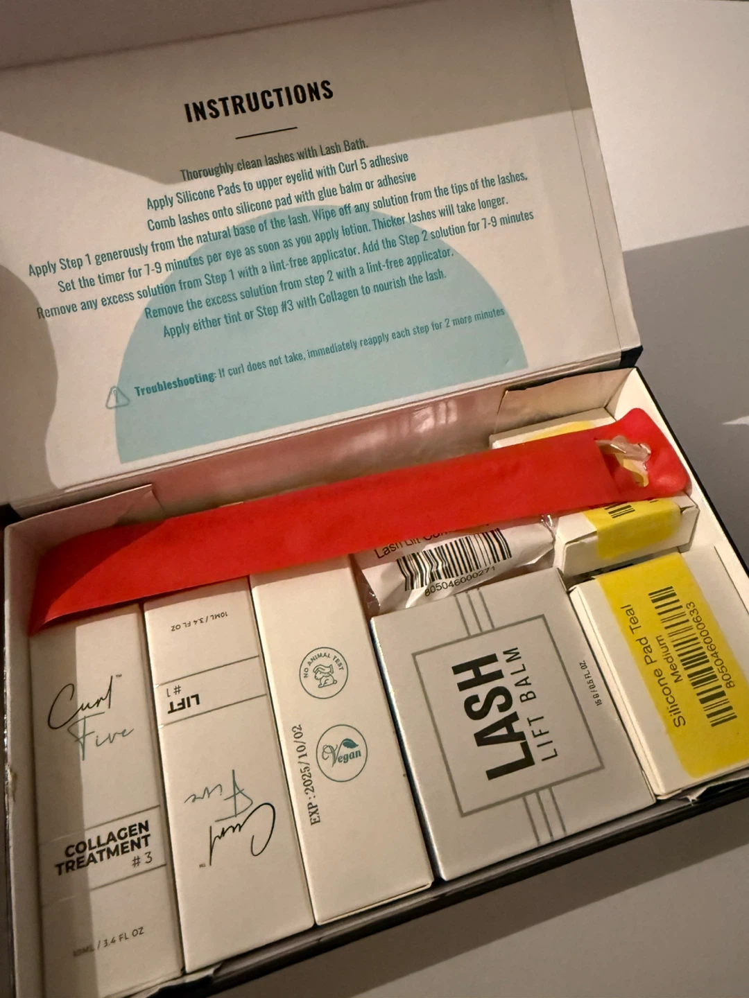 Curl Five Express Lash Lift Kit with Collagen