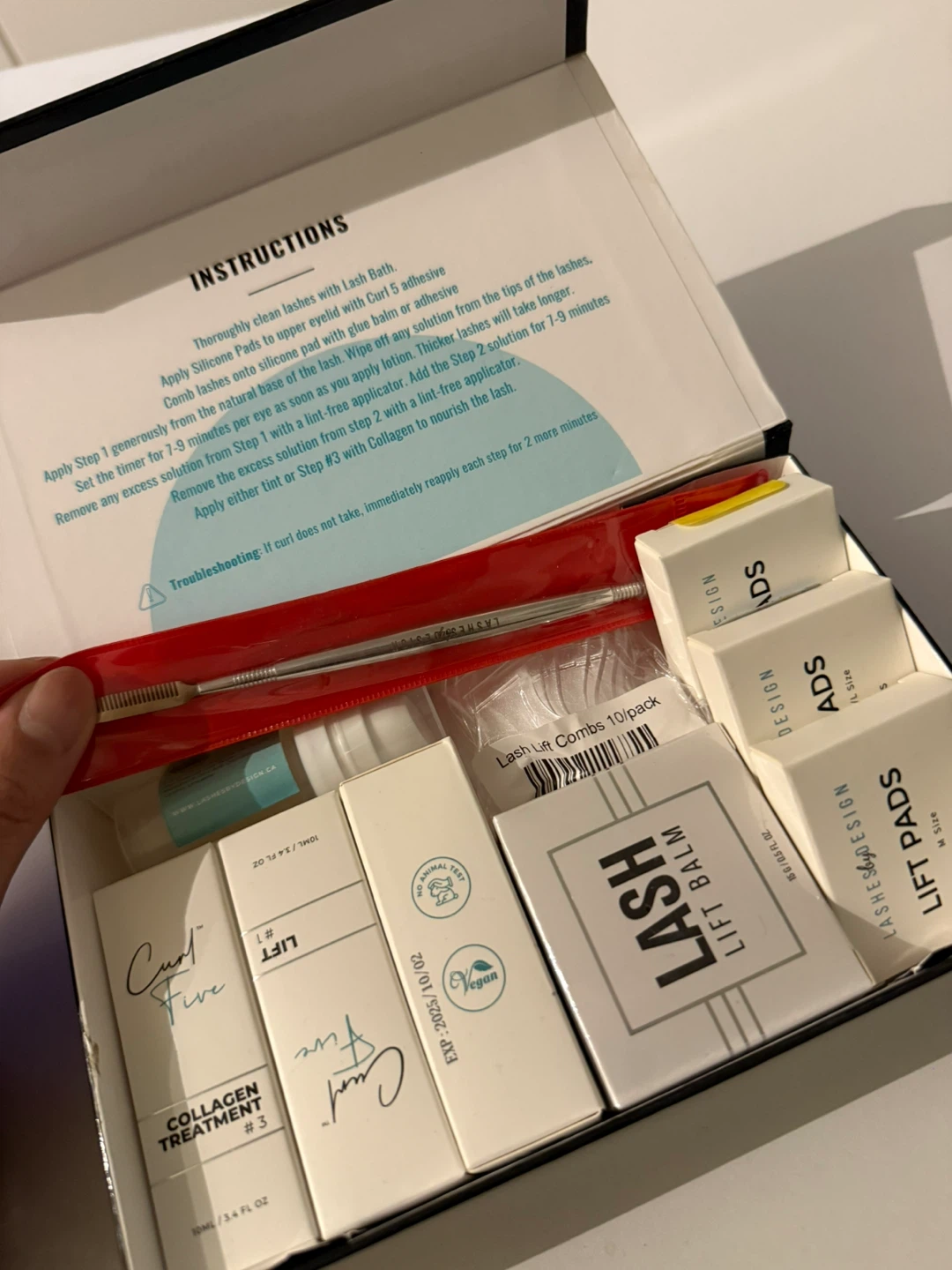 Curl Five Express Lash Lift Kit with Collagen - photo 3