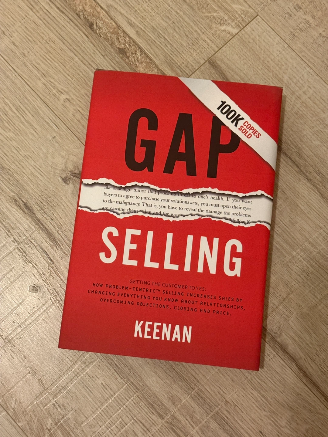 Gap Selling by Keenan Book - BRAND NEW