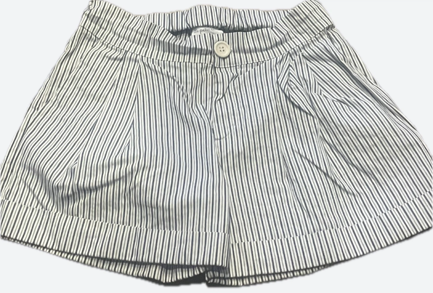 Le Petit Coco Striped Shorts - Size 10