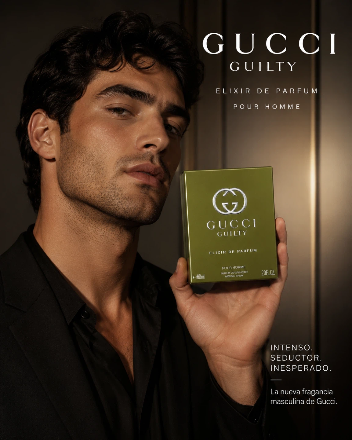 Gucci Guilty Elixir de Parfum Pour Homme Eau de Parfum 2.0 fl oz