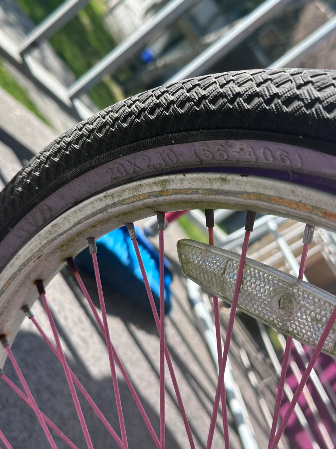 Purple BMX Bike - 20" Tires - photo 2