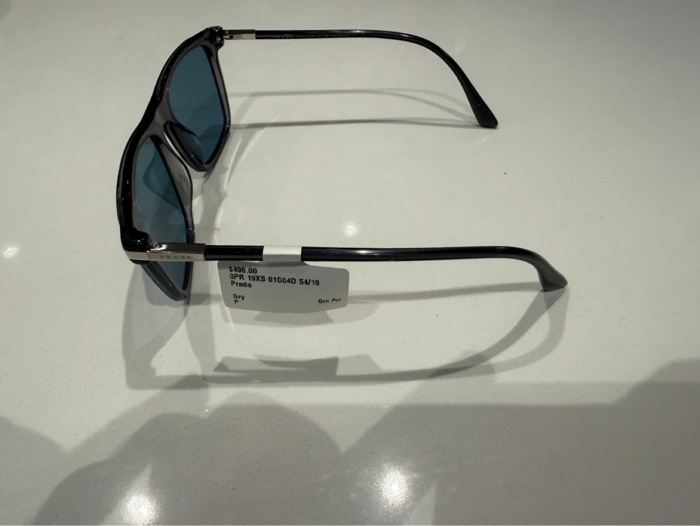 Brand New Prada PR 19XS - 01G04D Grey (open to negotiation)