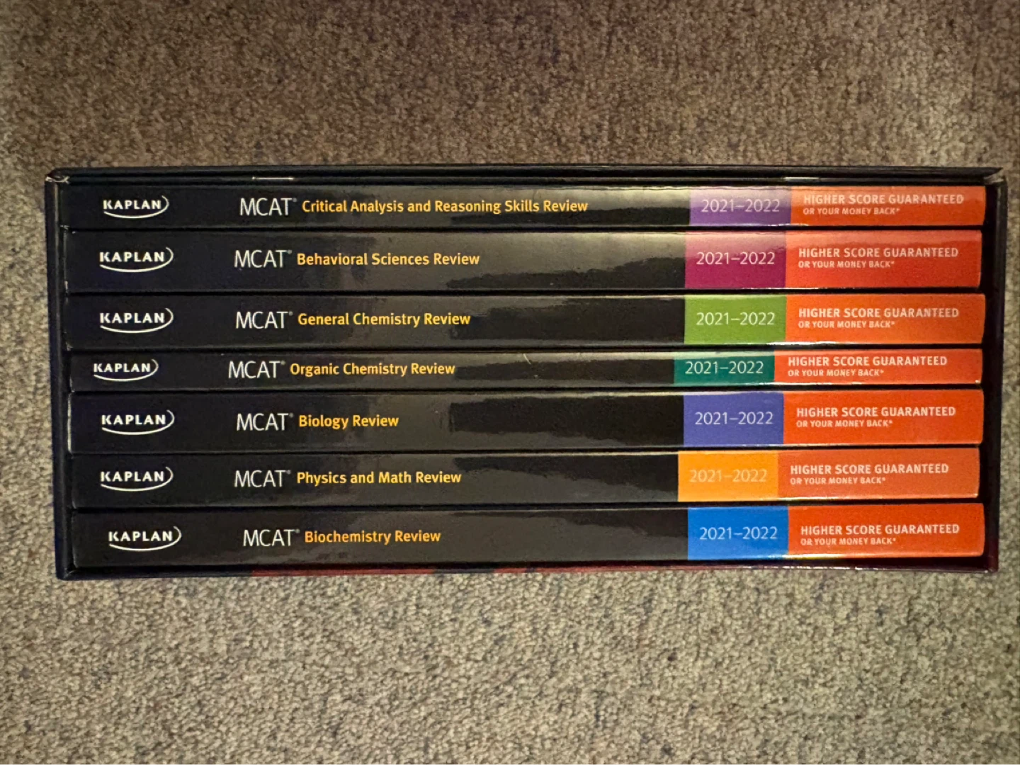 Unused Kaplan MCAT Review Set with FREE MCAT Guide - photo 2