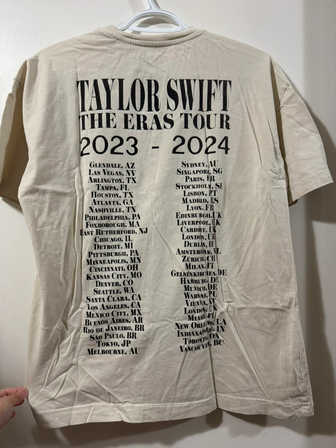 Taylor Swift The Eras Tour T-Shirt - photo 2