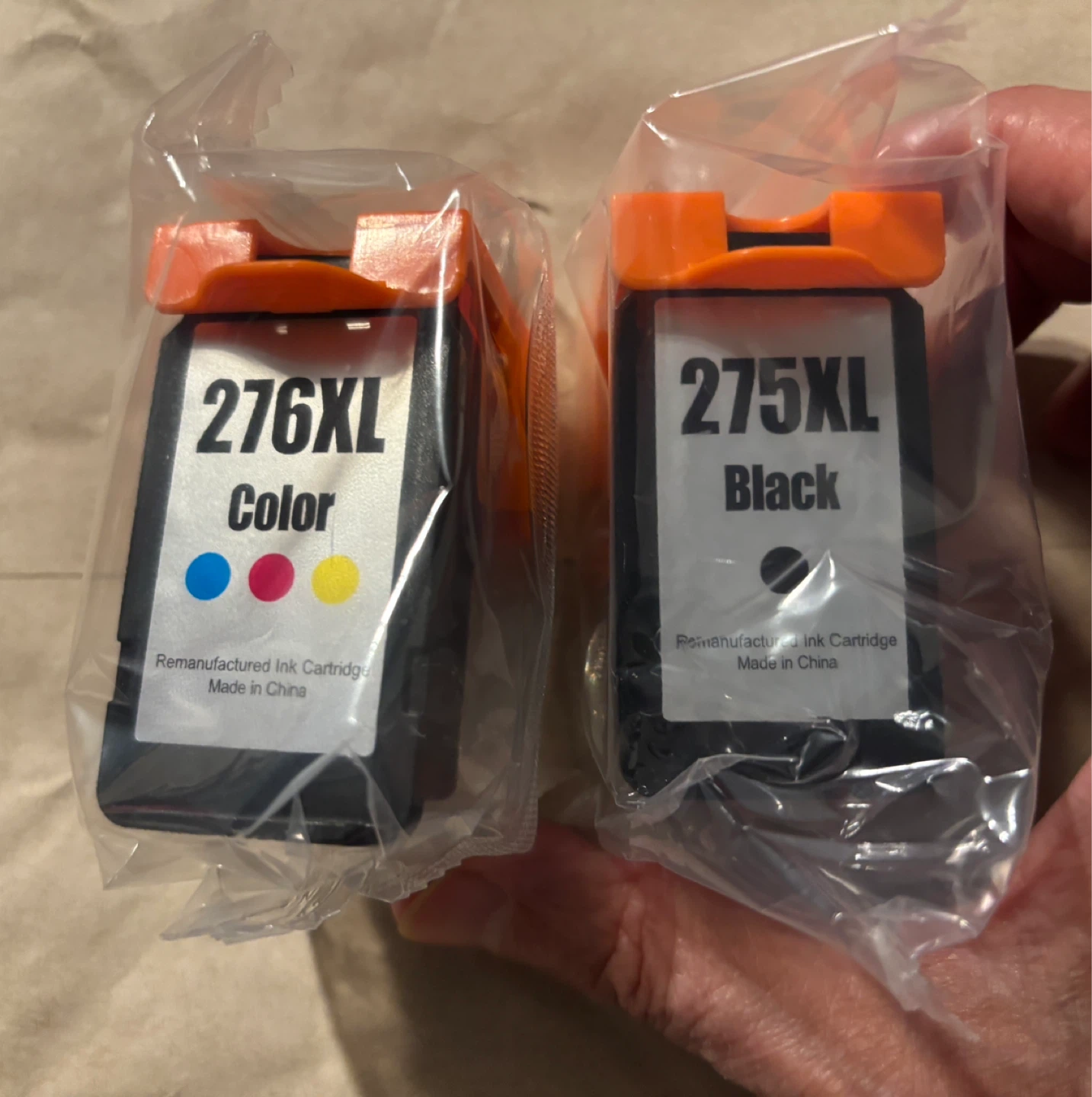 Ink Cartridges 275XL Black & 276XL Color (Exp Jun 2028) - photo 2