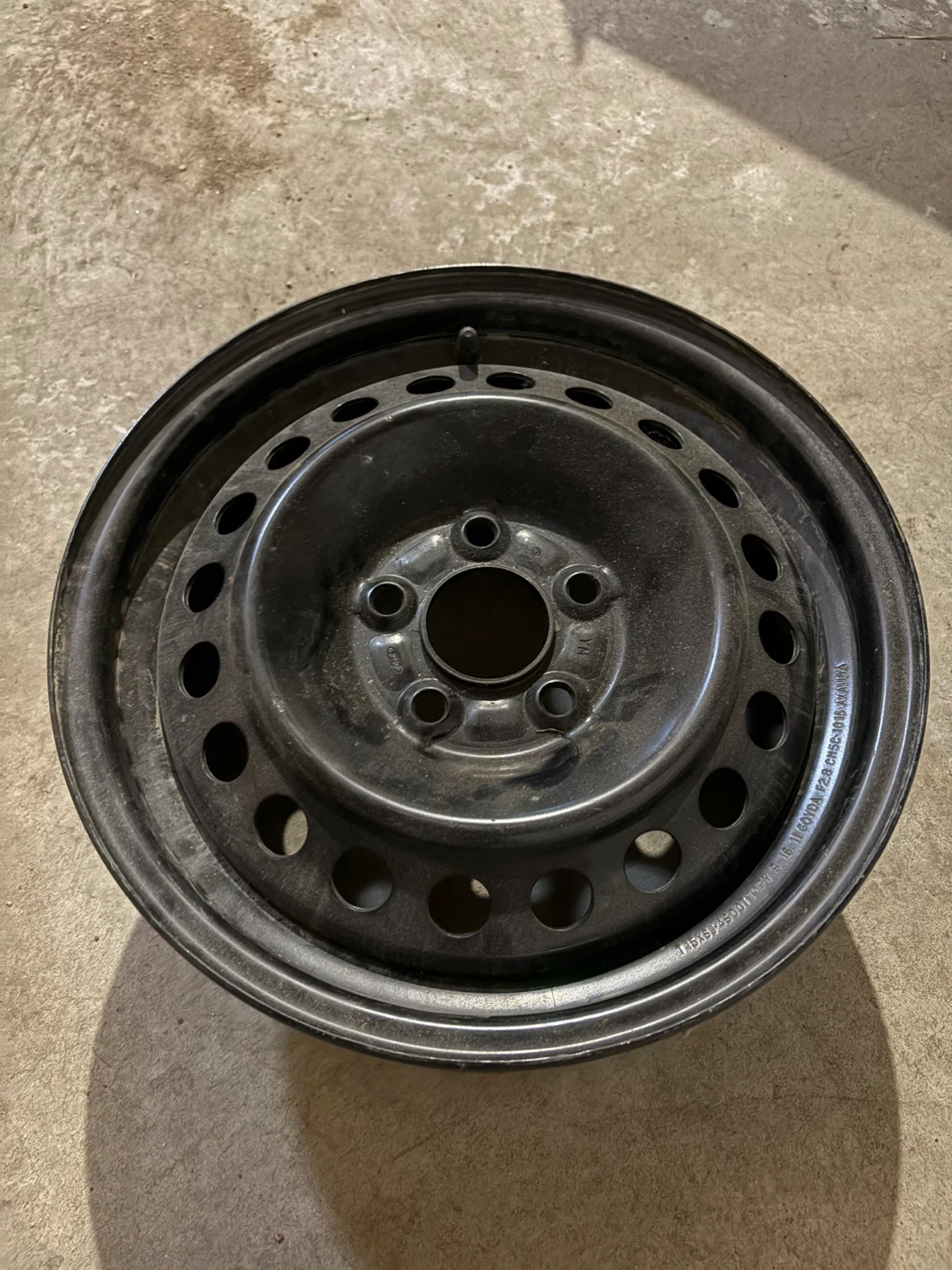 Set of 4 Steel Rims - photo 2