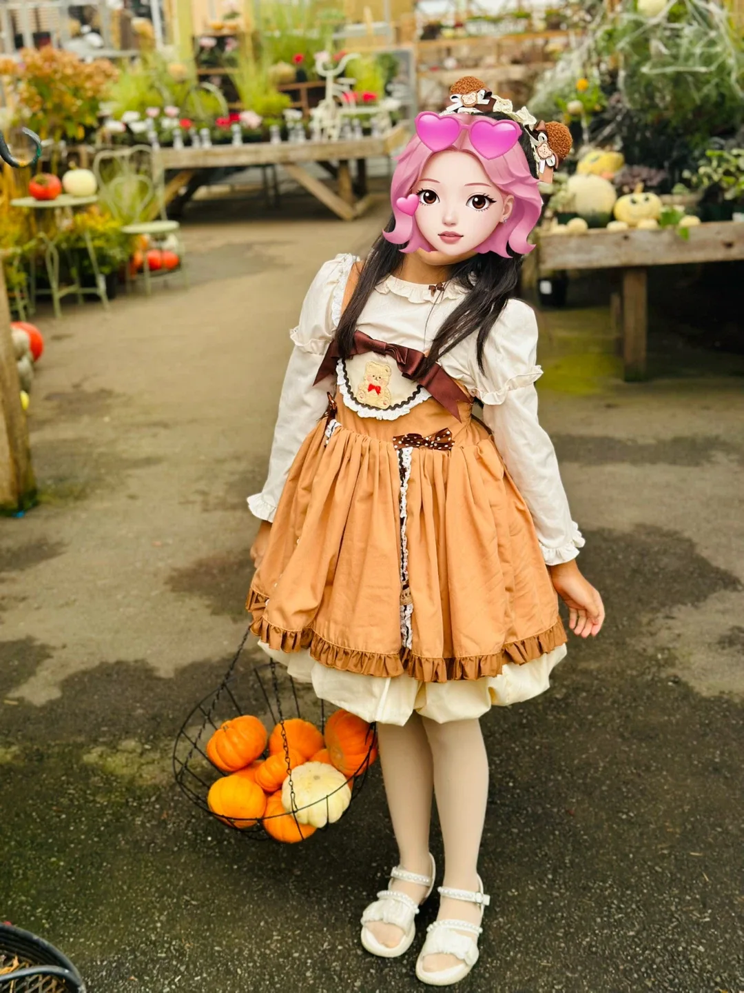 Brown Bear Lolita Dress with Blouse - photo 4