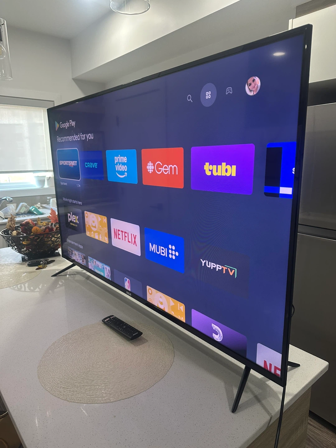 55-Inch RCA Android 4K UHD Smart TV – Like New