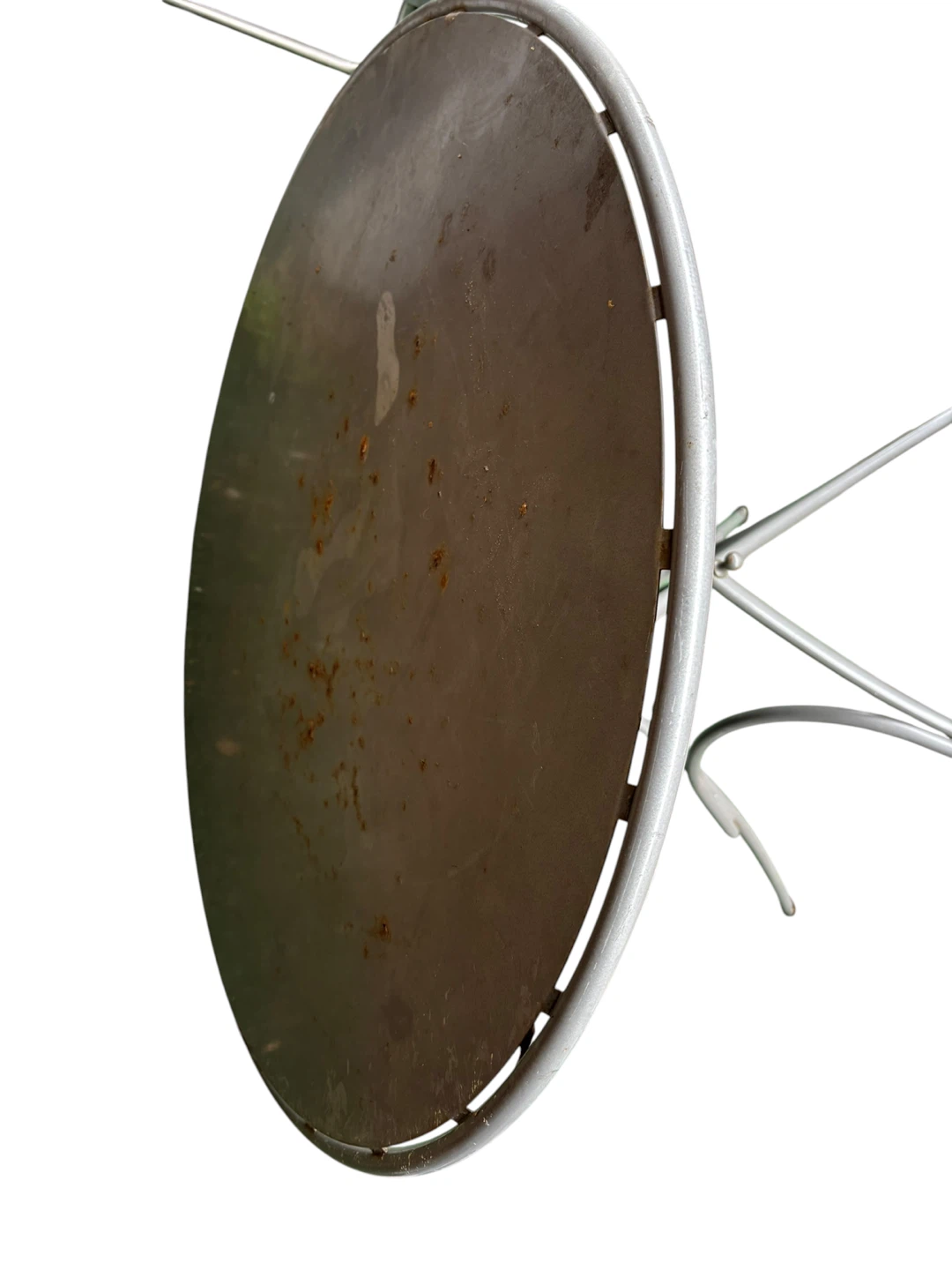 Round Metal Bistro foldable Table