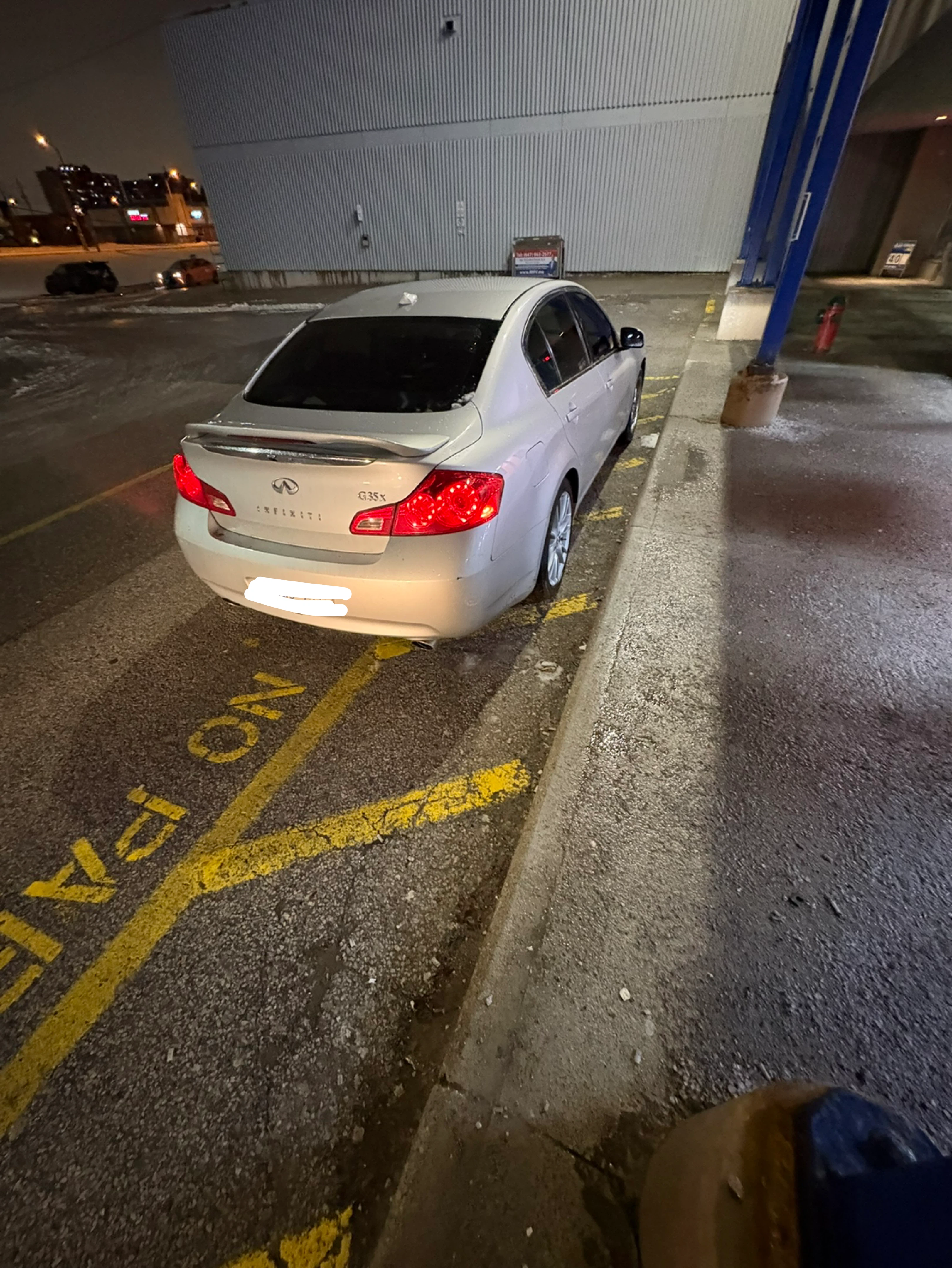 2007 Silver Infiniti G35x Sedan