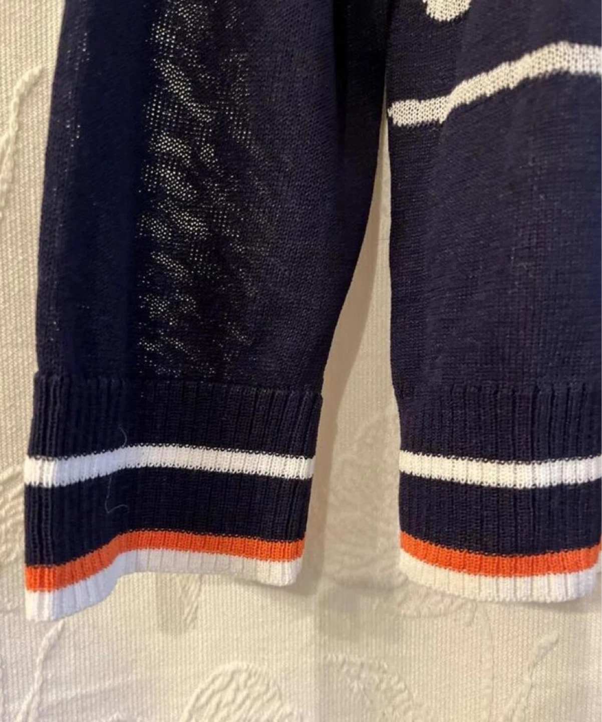 NWOT Spanner Navy cardigan Size L - photo 2